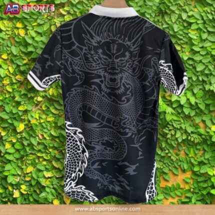 real madrid dragon jersey black