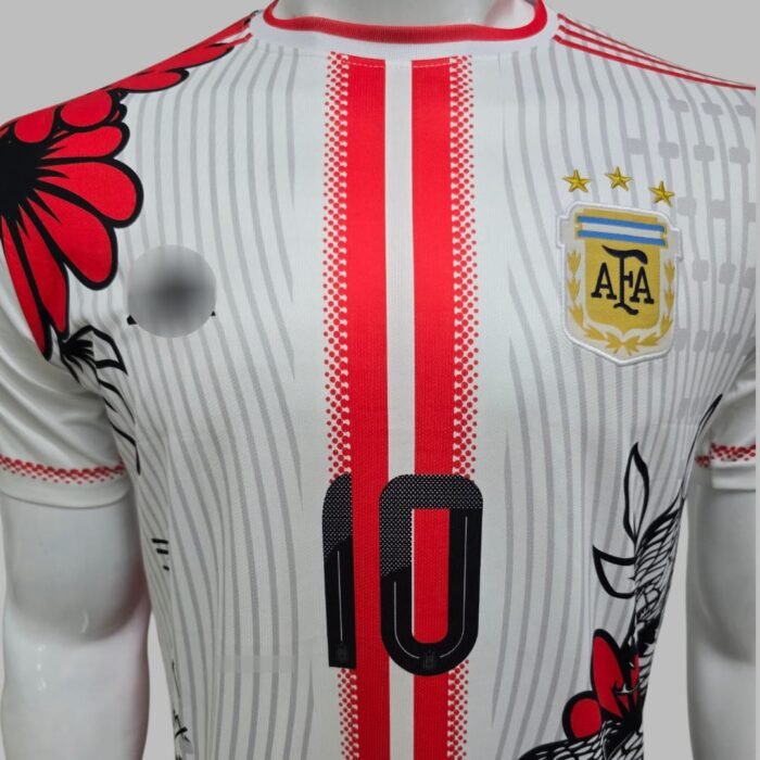 ARGINTINA SPECIAL EDITION DRAGON MESSI JERSEY 2025 RED