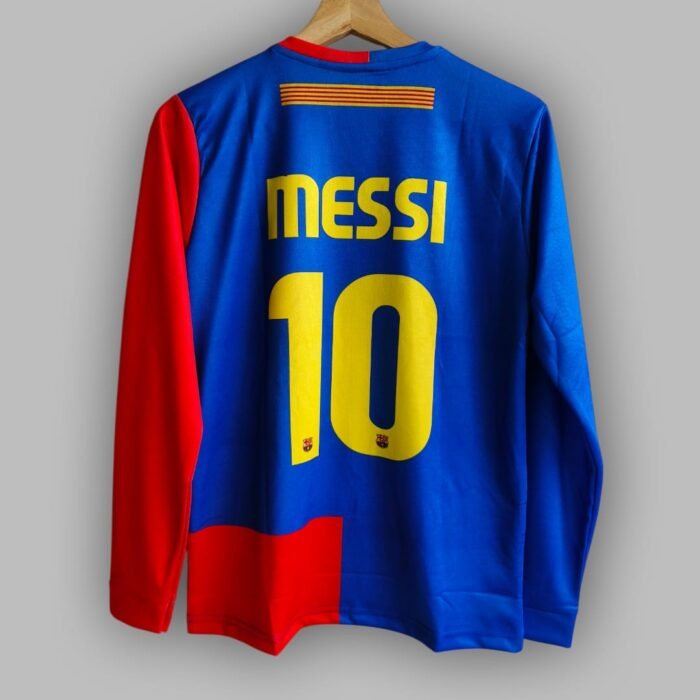 BARCELONA MESSI JERSEY 2009 ROMA FULL