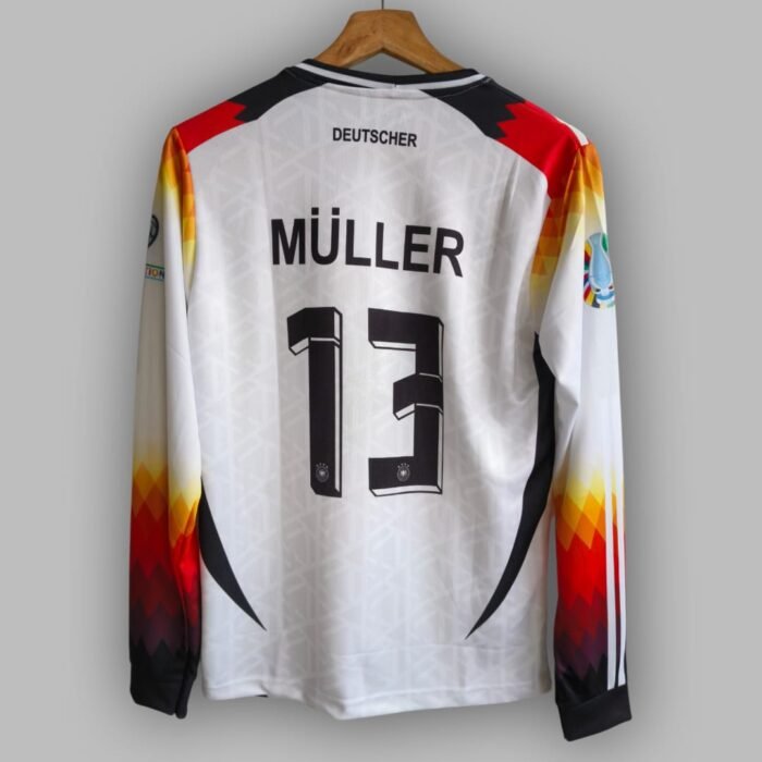 GERMANY MULLER 13 JERSEY WHITE FULL