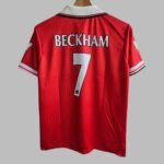 MANCHESTER SHARP BECKHAM POLO NECK RED