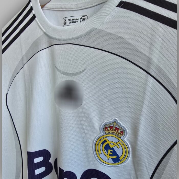 REAL MADRIAD BENQ RONALDO JERSEY WHITE (3)