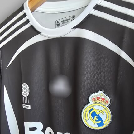 REAL MADRID BECKHAM JERSEY BLACK FULL (3)