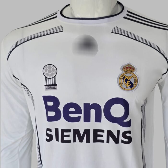 REAL MADRID BENQ BECKHAM JERSEY WHITE (2)