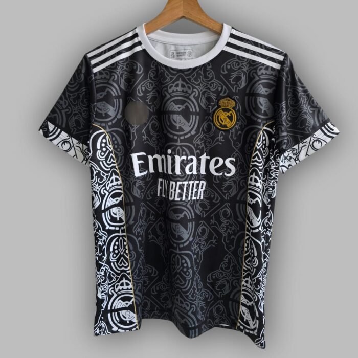 REAL MADRID SPECIAL EDITION JERSEY BLACK (3) REAL MADRID SPECIAL EDITION JERSEY BLACK (3)