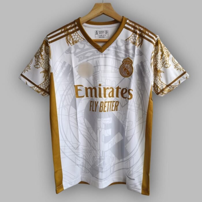 REAL MADRID SPECIAL GOLD JERSEY REAL MADRID SPECIAL GOLD JERSEY