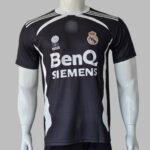 real madrid benq beckham jersey black (3)