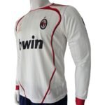 AC Milan 2006/2007 Away Football Jersey – UEFA Champions League "Final Athens 2007" Long Sleeve Edition - Image 2