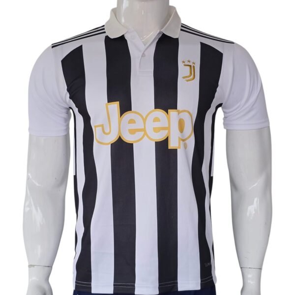 Juventus Classic Polo Collar Home Jersey - Black & White 2026-27
