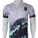 Real Madrid Dragon Edition Polo Football Jersey