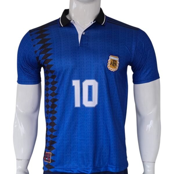 Argentina 1994 Retro Away Polo Jersey #10