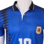 Argentina 1994 Retro Away Polo Jersey #10 - Image 2