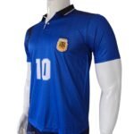 Argentina 1994 Retro Away Polo Jersey #10 - Image 3