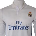 Real Madrid 2018 Kyiv Champions League Final Long Sleeve Home Jersey - Image 2