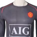 Manchester United 2007-08 Retro Long Sleeve Away Kit - Image 2