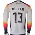 Germany 2024 Long Sleeve Home Jersey #13 - Image 4