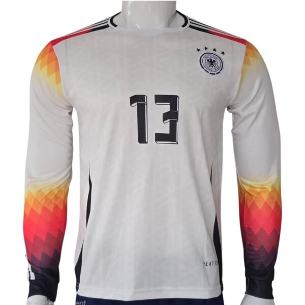 Germany 2024 Long Sleeve Home Jersey #13