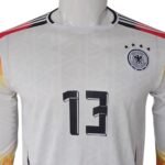 Germany 2024 Long Sleeve Home Jersey #13 - Image 2