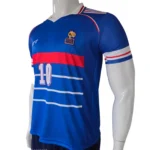 France 1998 World Cup Final Retro Home Jersey #10 - Image 2