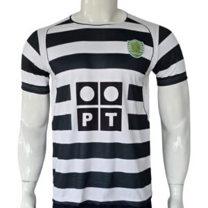 Sporting CP 2002-03 Retro Special Black & White Jersey