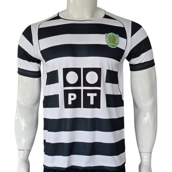 Sporting CP 2002-03 Retro Special Black & White Jersey