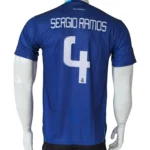 Real Madrid Sergio Ramos #4 Away Jersey back view