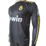 Real Madrid 2011-12 Away Retro Long Sleeve Jersey - Image 3