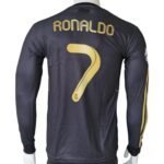 Real Madrid 2011-12 Away Retro Long Sleeve Jersey - Image 2