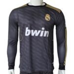 Real Madrid 2011-12 Away Retro Long Sleeve Jersey