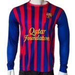 FC Barcelona 2011-12 Home Retro Long Sleeve Jersey