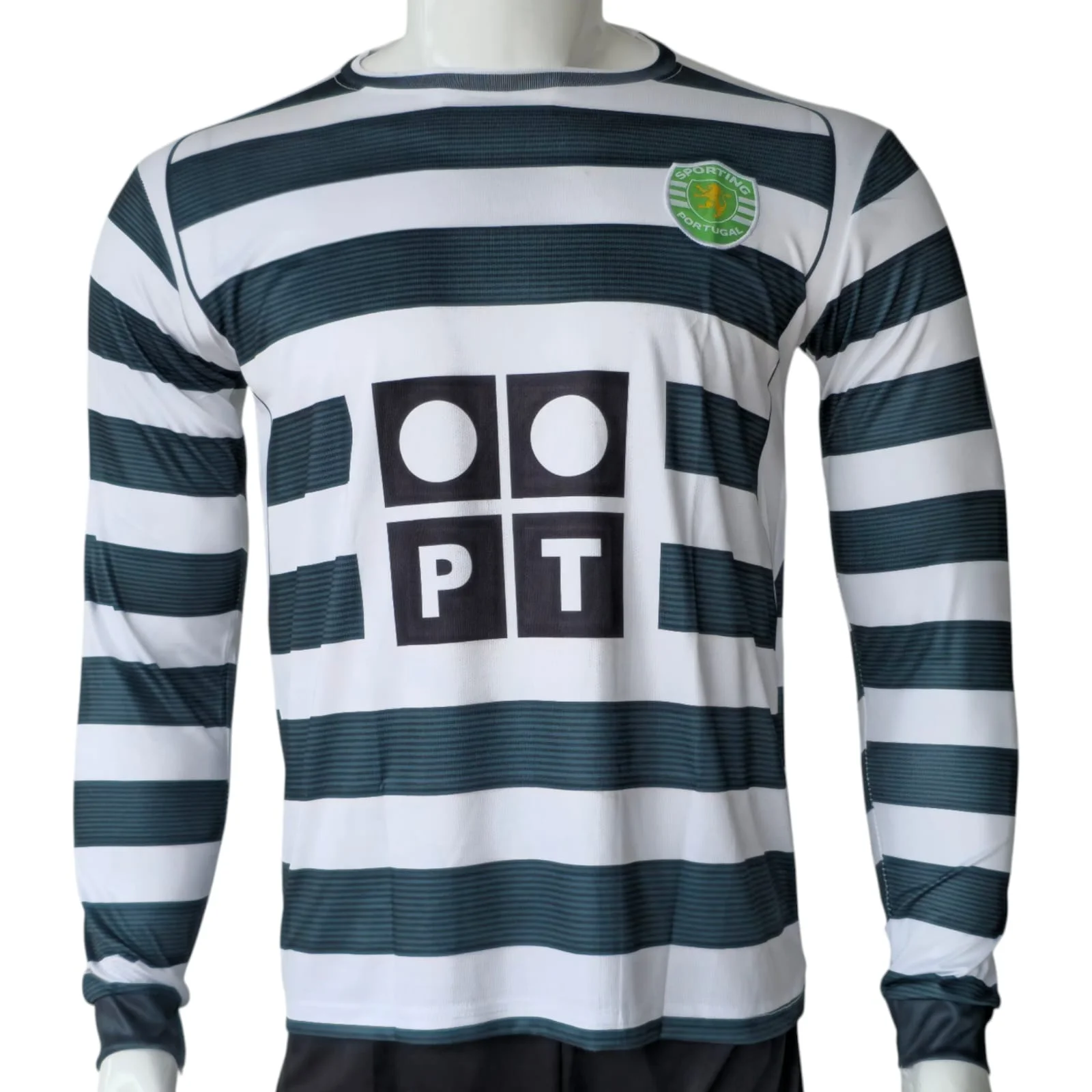 Vintage Sporting CP Long Sleeve Home Jersey Vintage Sporting CP Long Sleeve Home Jersey