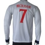 England 1999-2001 Home Retro Long Sleeve Jersey - Image 3