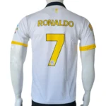 Al Nassr 2025/26 Ronaldo #7 Polo Jersey back view
