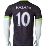 Chelsea Hazard #10 2016/17 black Jersey back view