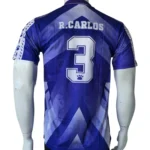 Real Madrid 1996/1997 Season Away Retro Football Jersey - Image 2