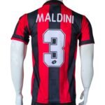 AC Milan 1993/1994 Season Home Football Jersey - Image 3