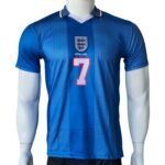 England 1996 Retro Away Indigo Football Jersey