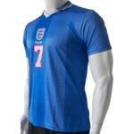 England 1996 Retro Away Indigo Football Jersey - Image 3