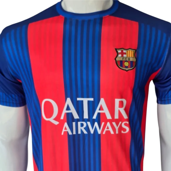 Barcelona 2016/17 Home Messi #10 Jersey side view