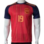 Spain National Football Team Home Jersey – Lamine Yamal