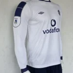 Manchester United 2004–06 "Vodafone Era" Away Long Sleeve Jersey - Image 2