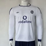 Manchester United 2004–06 "Vodafone Era" Away Long Sleeve Jersey