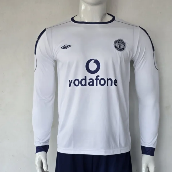 Manchester United 2004–06 "Vodafone Era" Away Long Sleeve Jersey