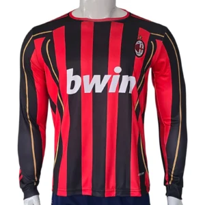 AC Milan 2006/07 Retro Long Sleeve Jersey