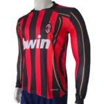 AC Milan 2006–07 "Athens Glory" polo Neck Long Sleeve Jersey - Image 2