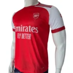 Arsenal 2024-25 Home Short Sleeve Jersey side view