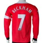 Manchester United 2004/06 Home Long Sleeve Retro Football Jersey - Image 3