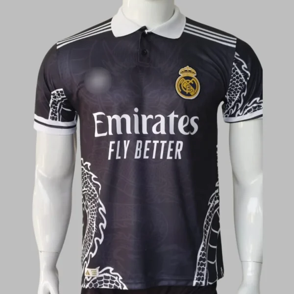 Real Madrid Dragon Edition Special Concept Football Polo Jersey