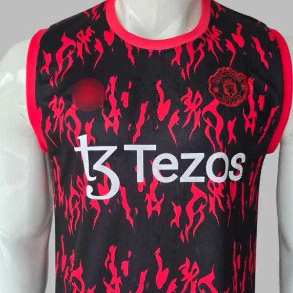 Manchester United Sleeveless red side view