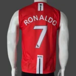 Manchester United 2007/2008 Home Football Jersey – UEFA Champions League "Final Moscow 2008" Sleeveless Edition - Image 3
